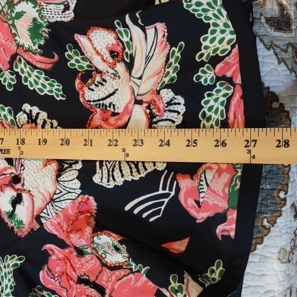 Dolce Floral Beaded Skirt - Picture 6 of 8